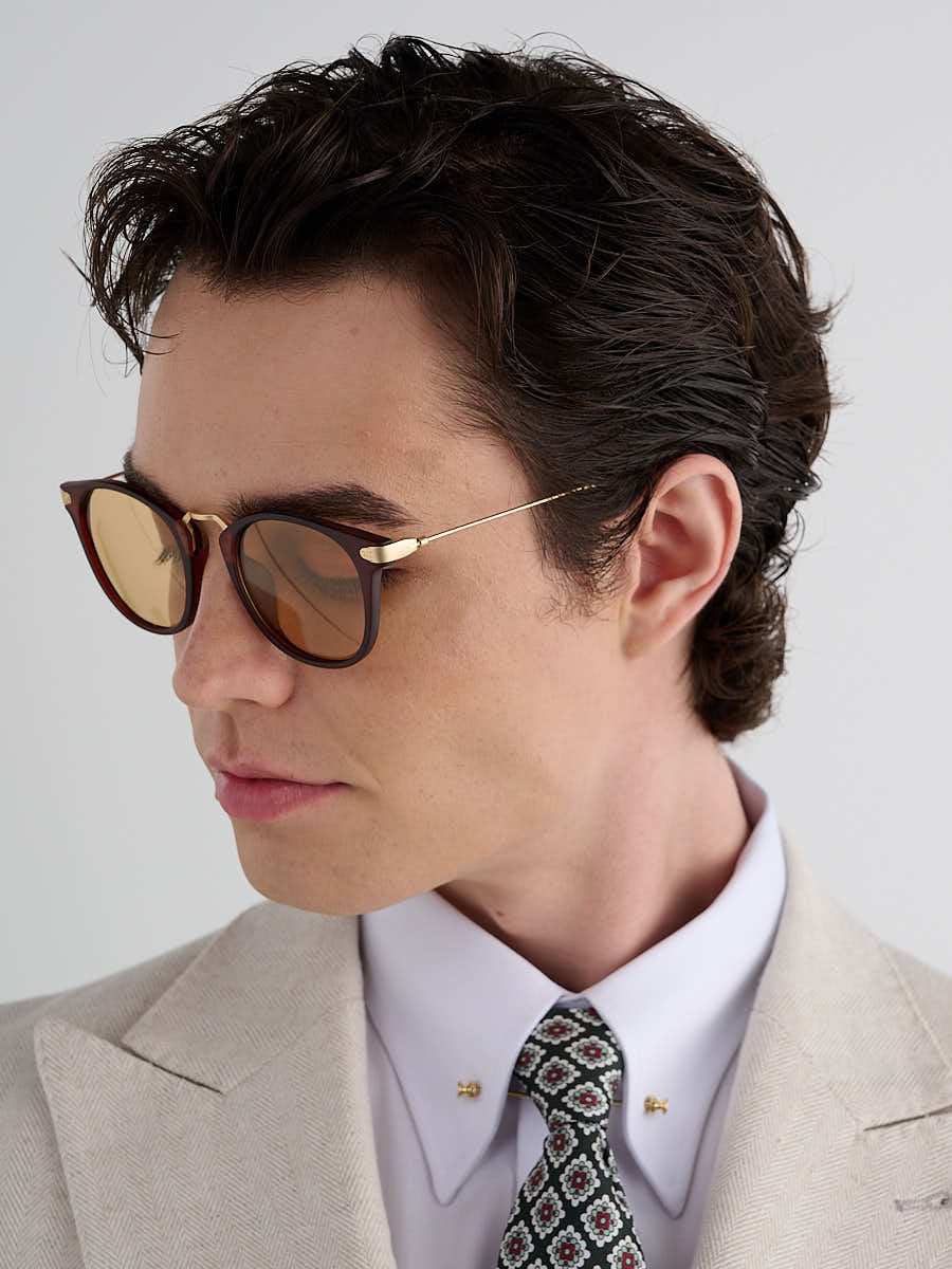 Lunettes de soleil rondes vintage Loops