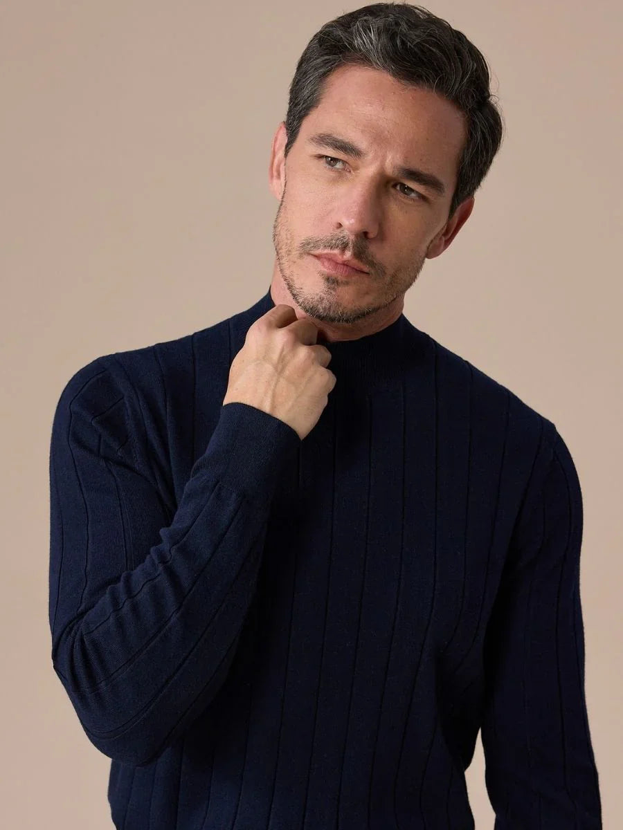 Tricot col montant Loops Lierna