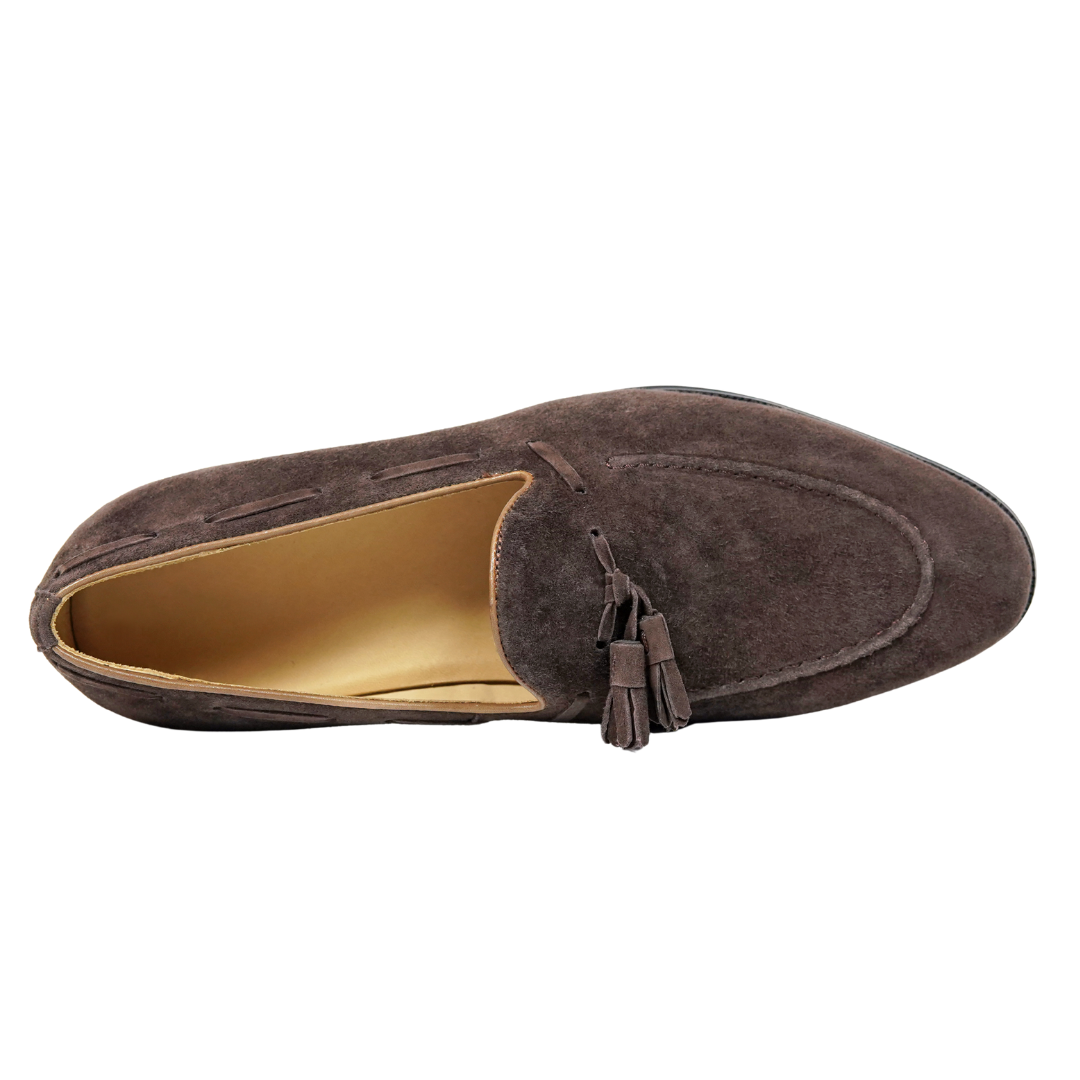 Herren Firenze Wildleder-Quasten-Loafer