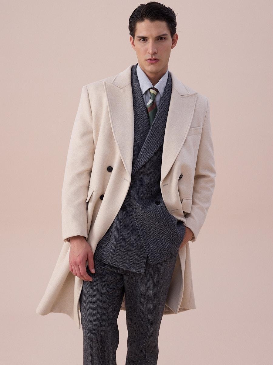 Manteau croisé Loops Sanremo