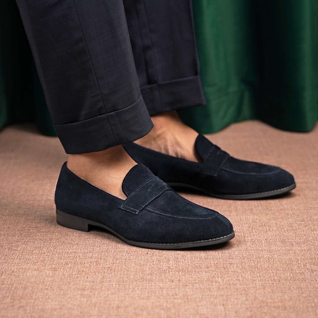 Herren Cagliari Wildleder Penny-Loafer