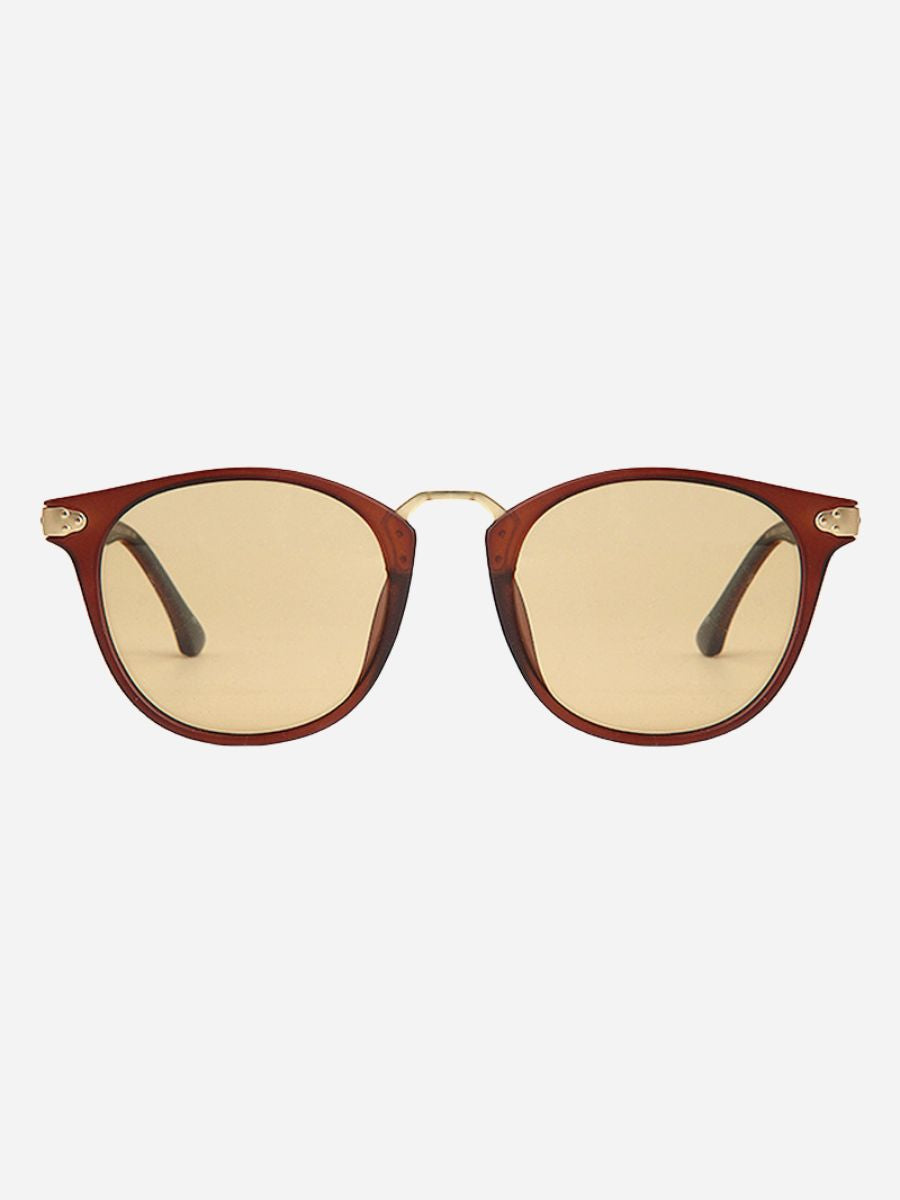 Loops Vintage Runde Sonnenbrille