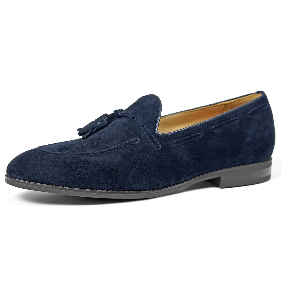 Herren Firenze Wildleder-Quasten-Loafer