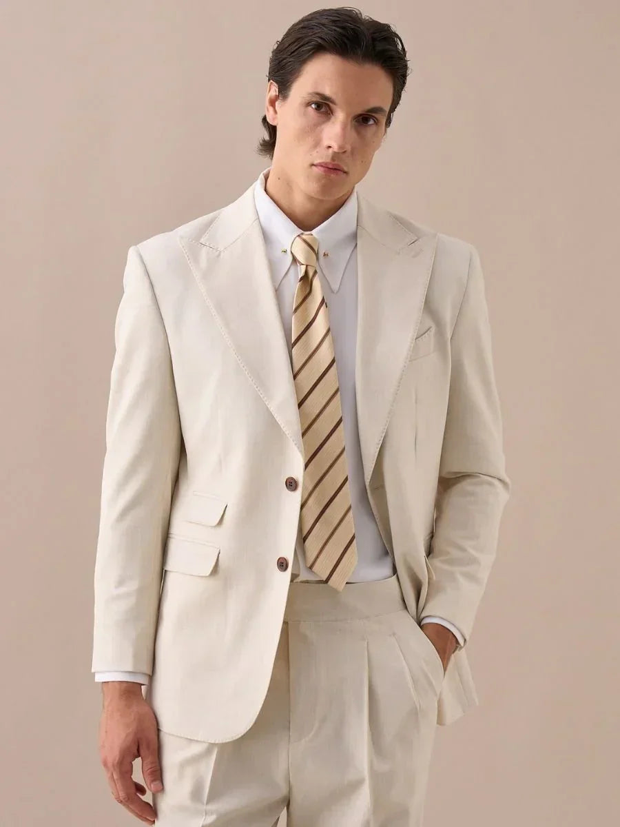 Costume Milano à simple boutonnage