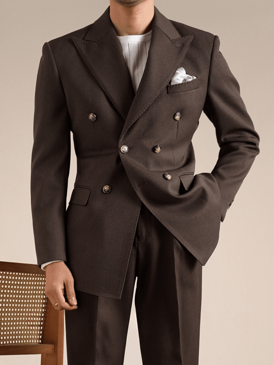 Costume croisé italien Marsala
