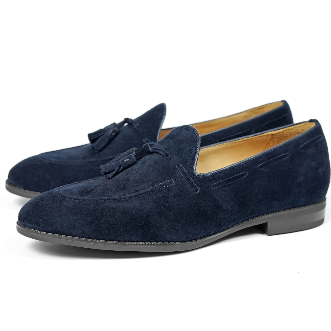 Herren Firenze Wildleder-Quasten-Loafer