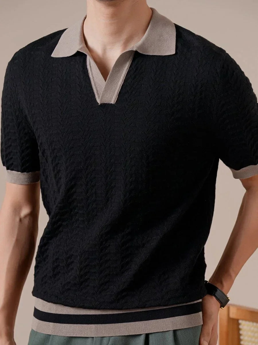 Loops Old Money Strick-Polo