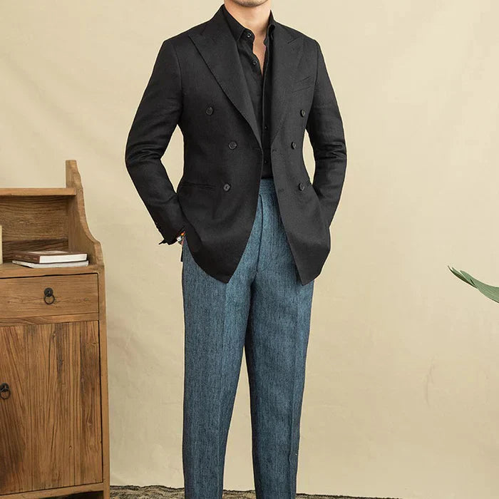 Blazer de Lino Entallado LS035