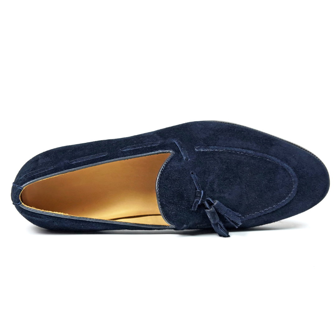 Herren Firenze Wildleder-Quasten-Loafer
