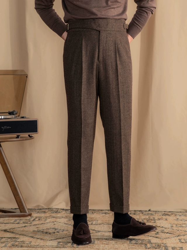 Pantalones Gurkha Palermo con trabillas