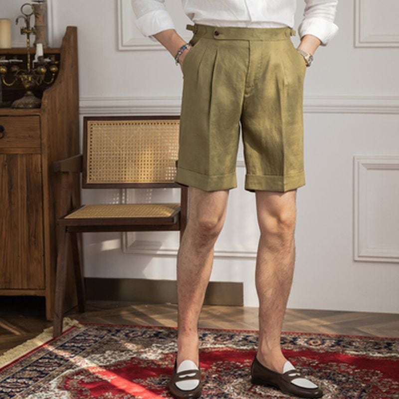 Shorts en lin Venice
