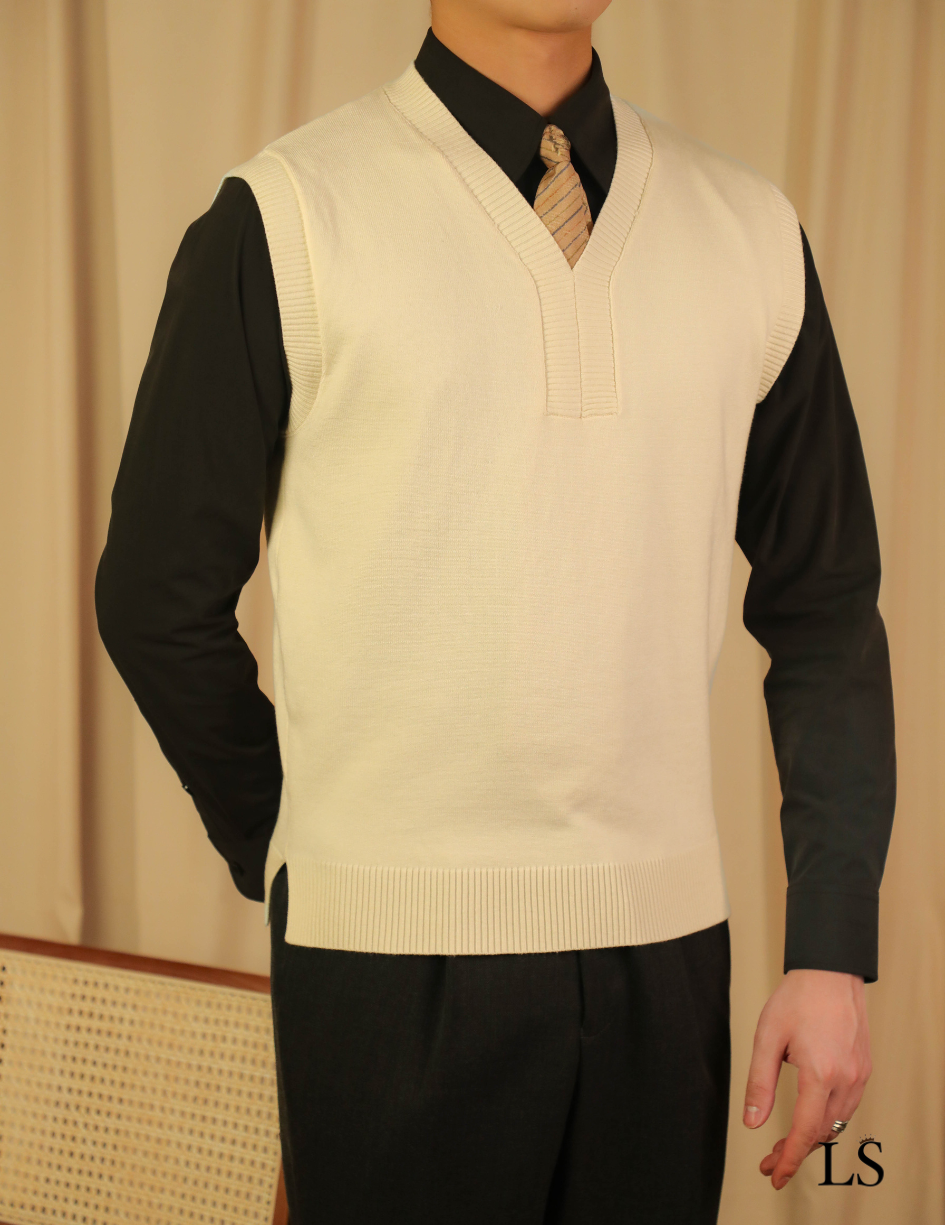 Chaleco de hombre con trabillas LS01