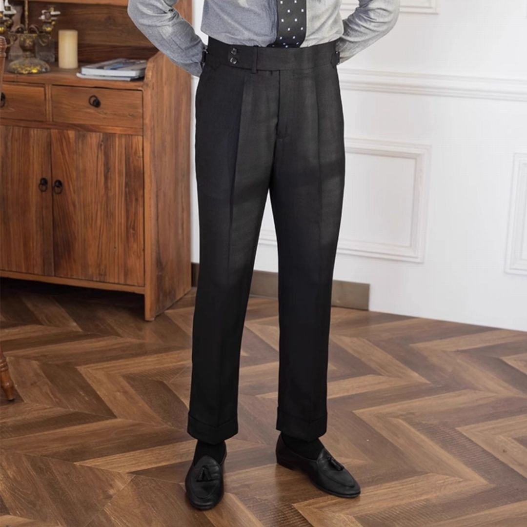 Costume Gênes noir croisé
