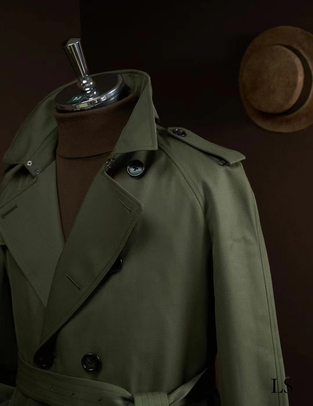 Herren Trenchcoat Romano
