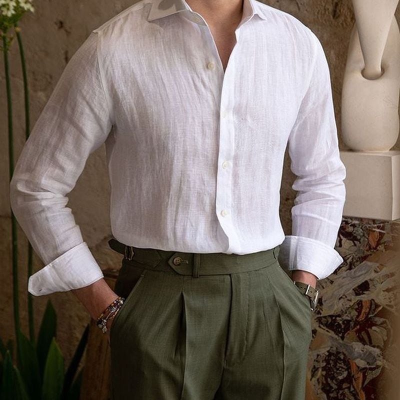 Chemise en lin Palerme