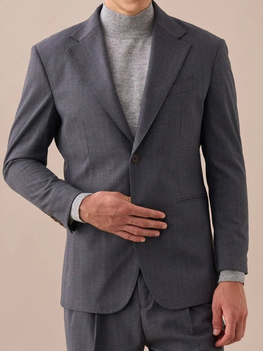 Costume simple boutonnage Treviso
