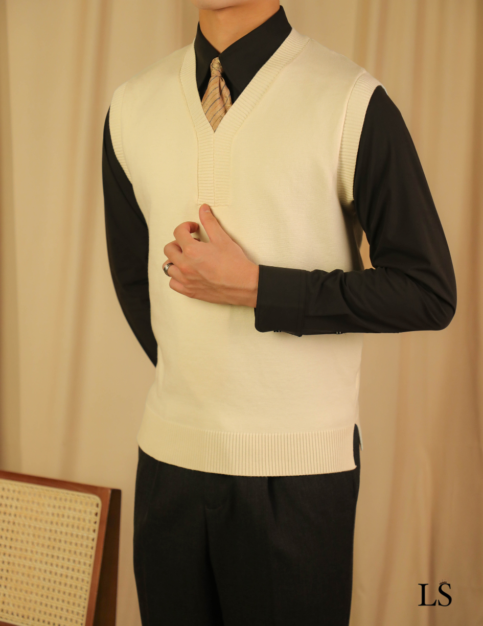 Chaleco de hombre con trabillas LS01