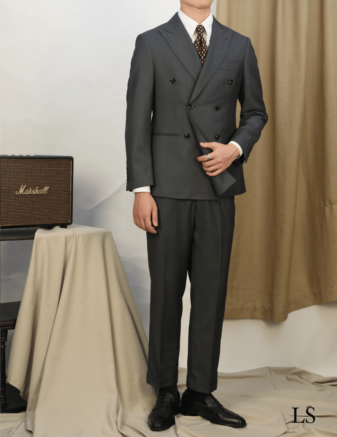 Costume italien croisé