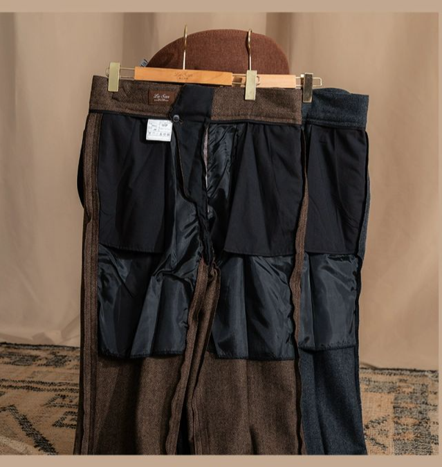 Pantalones Gurkha Palermo con trabillas