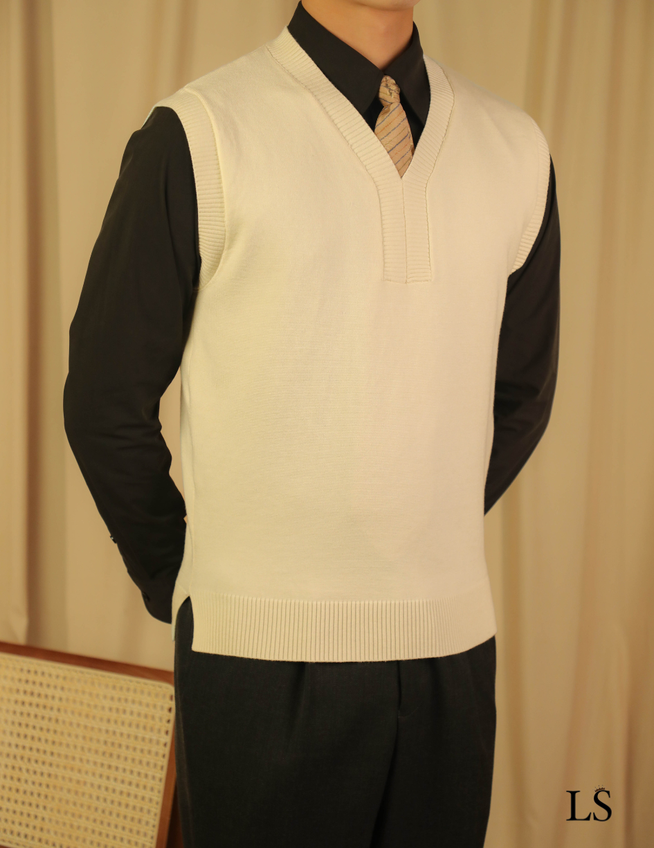 Chaleco de hombre con trabillas LS01