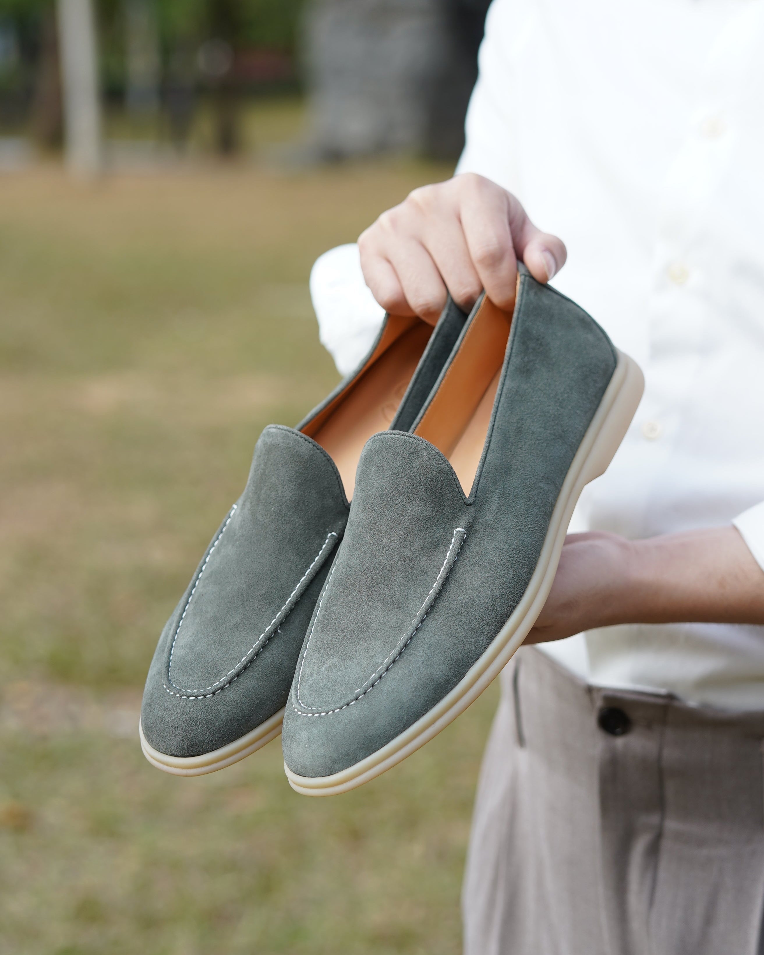 Herren Padova Wildleder-Loafer