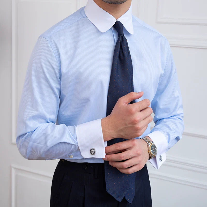 Camicia con Polsini Francesi