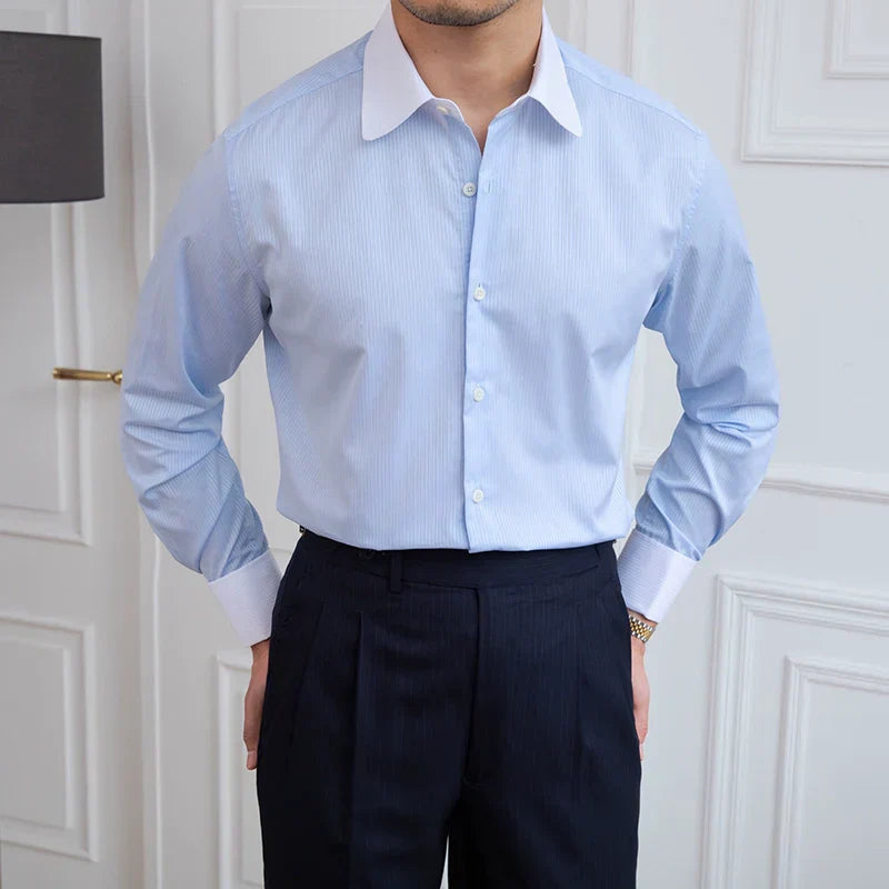 Camicia con Polsini Francesi
