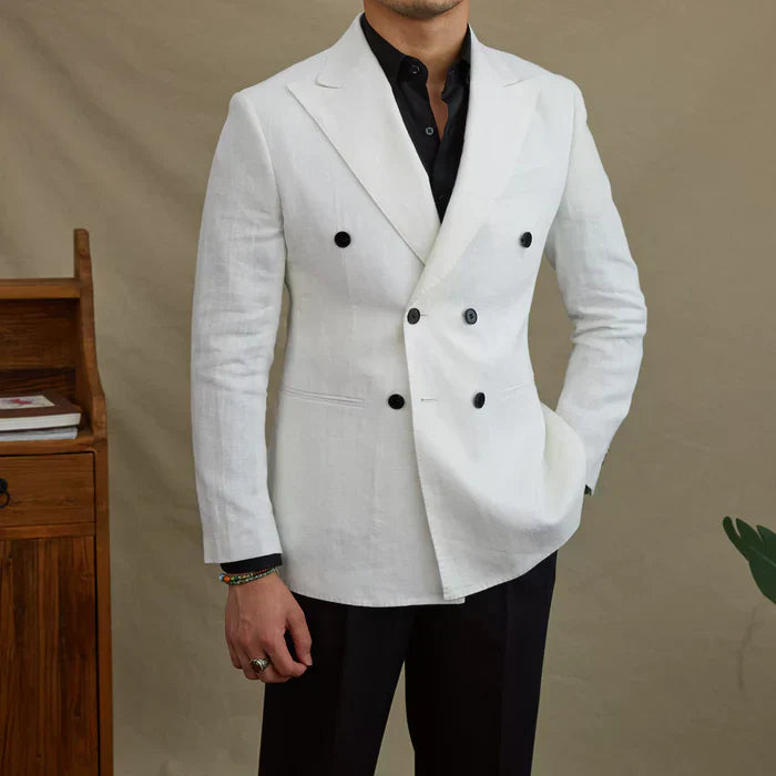 Blazer de Lino Entallado LS035