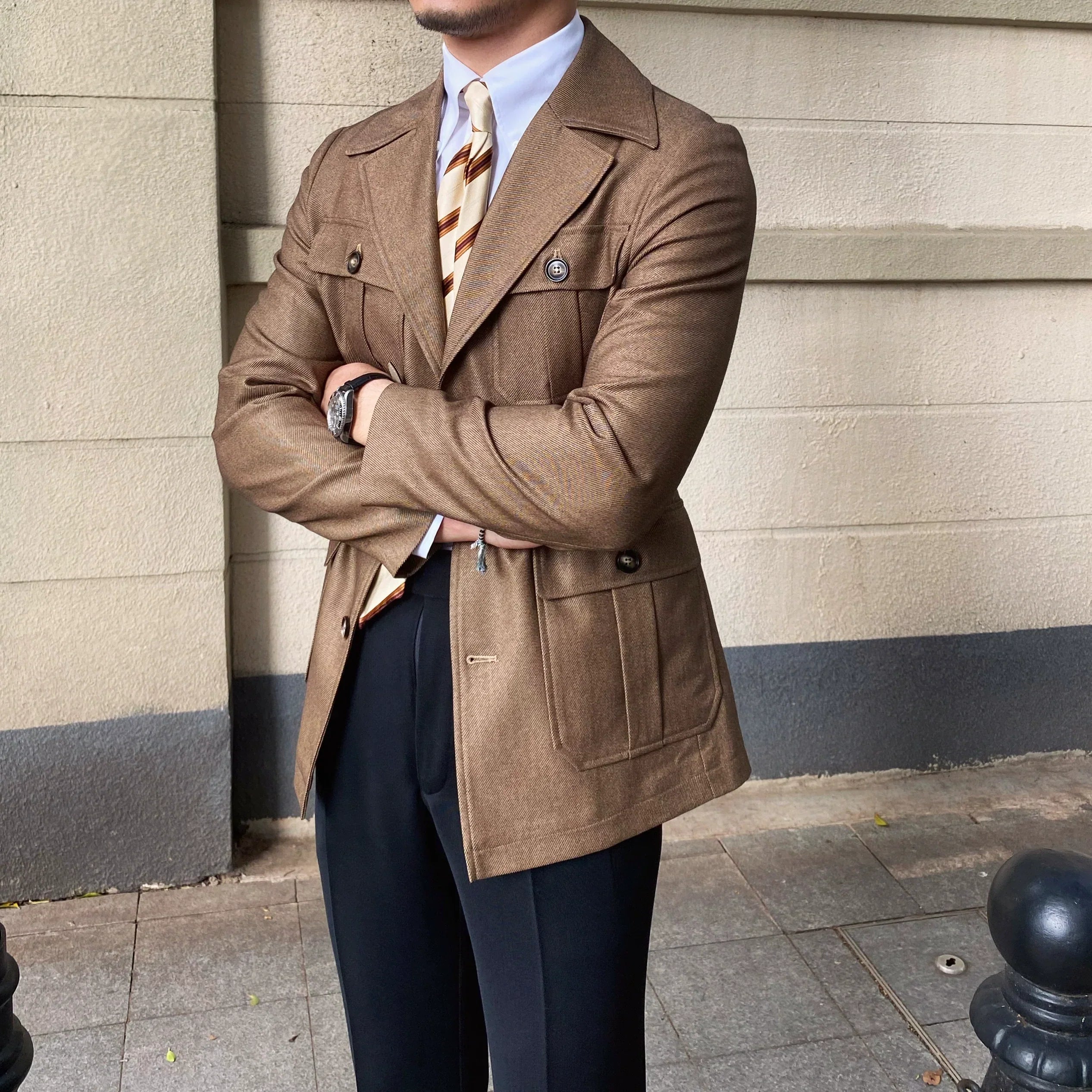 Britische Safari-Jacke