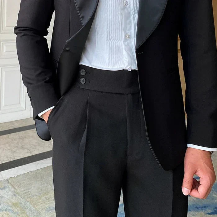 Tuxedo à revers châle