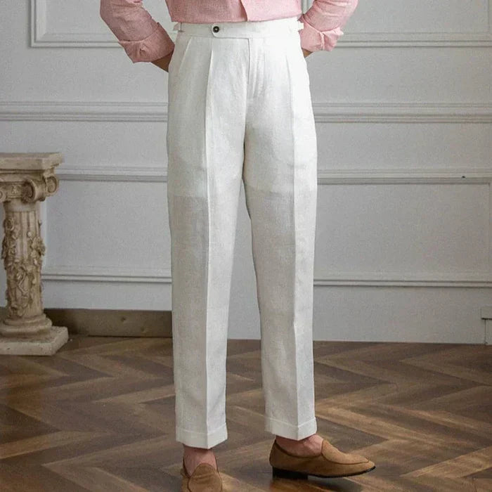 Pantalones Gurkha Lino Puro