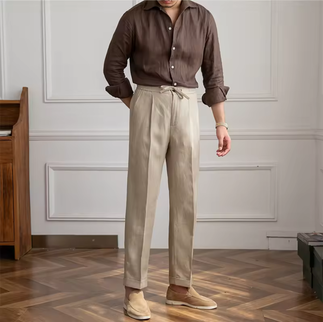 Pantalon en lin Palerme LS01