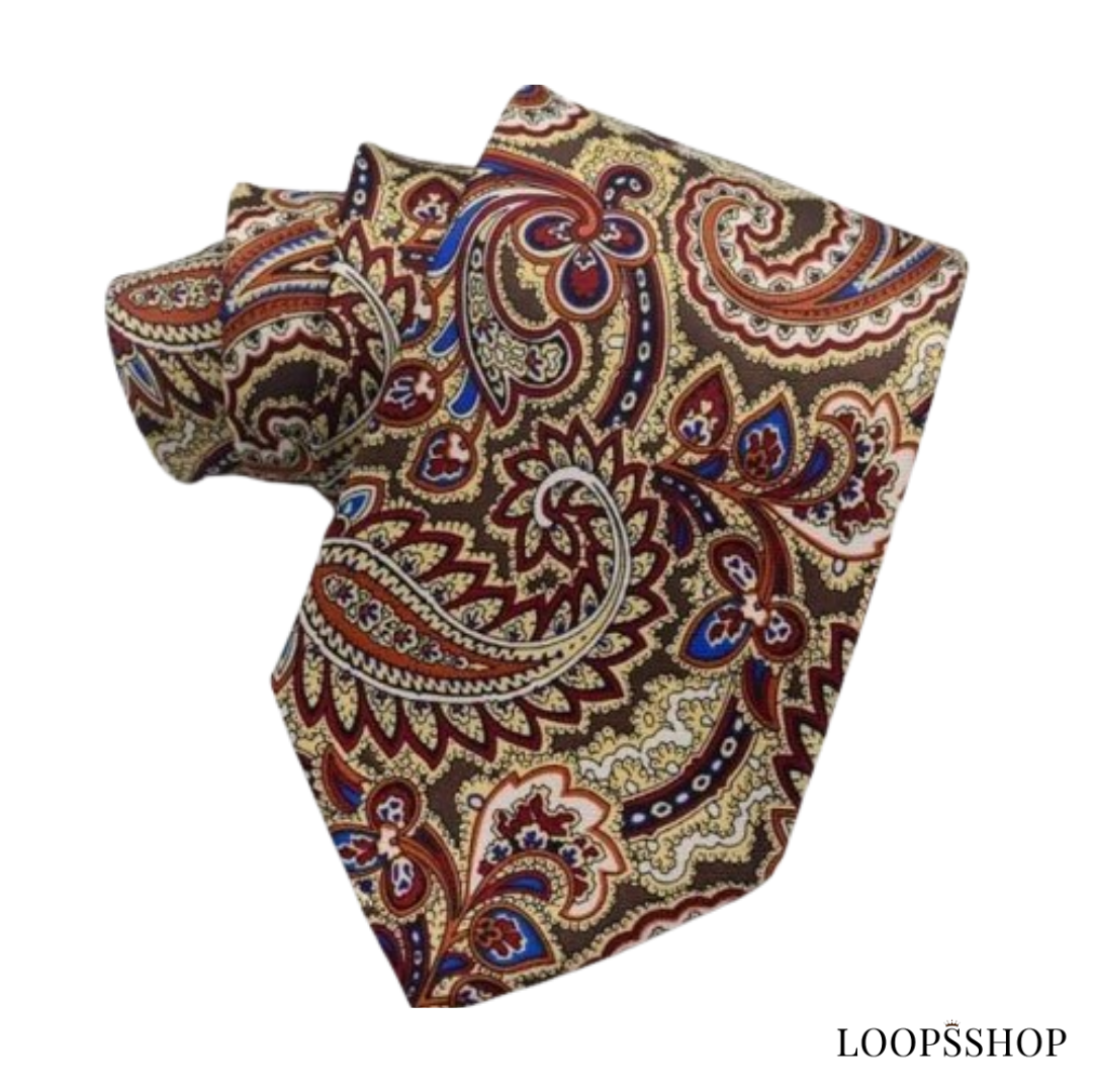 Paisley-Muster Krawatte