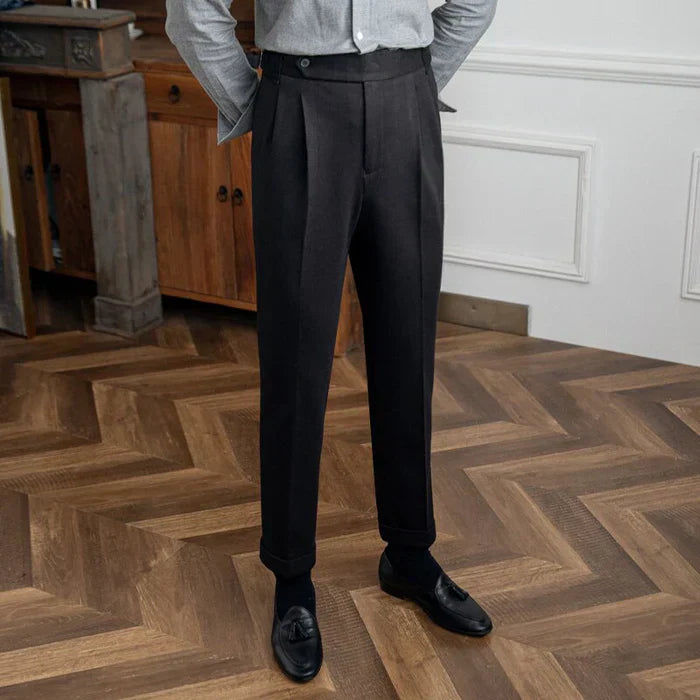 Pantalón Gurkha con trabillas LS054