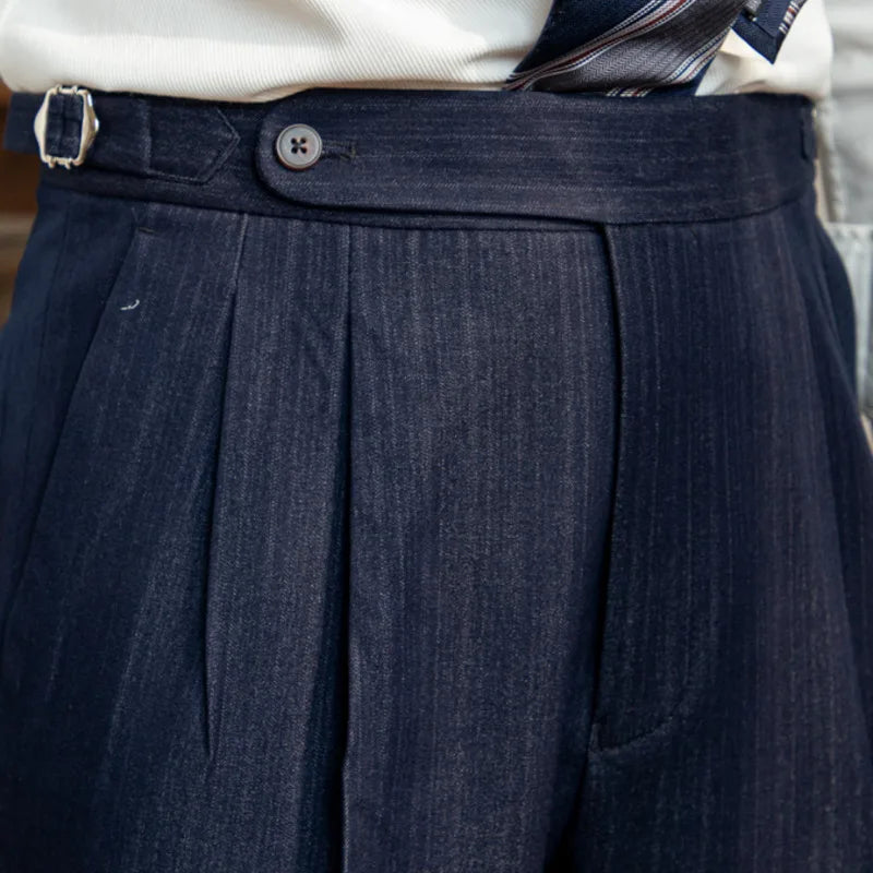 Pantalones con trabillas LS038