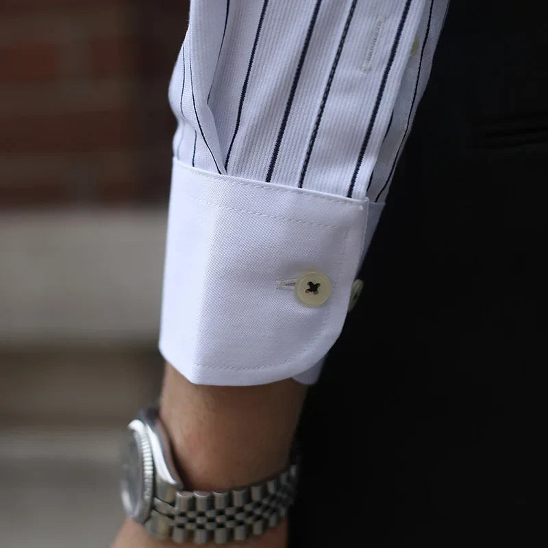Chemise Habillée à Boucles pour Homme LS017