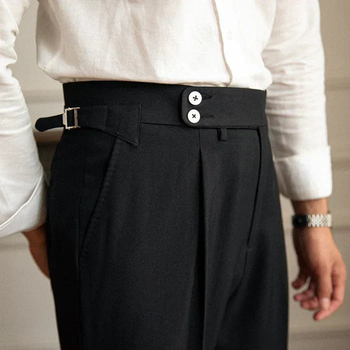 Pantalones Gurkha con trabillas LS052