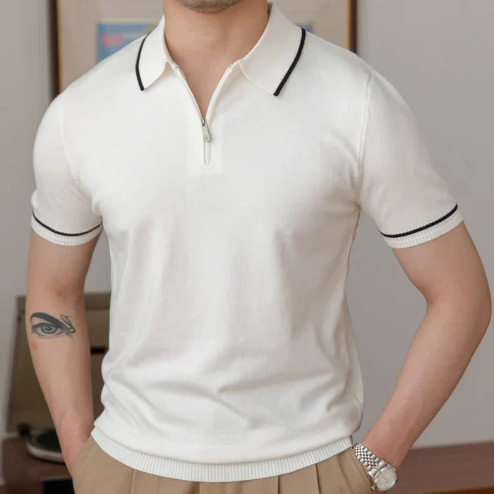 Polo tricoté Looped LS046 pour homme