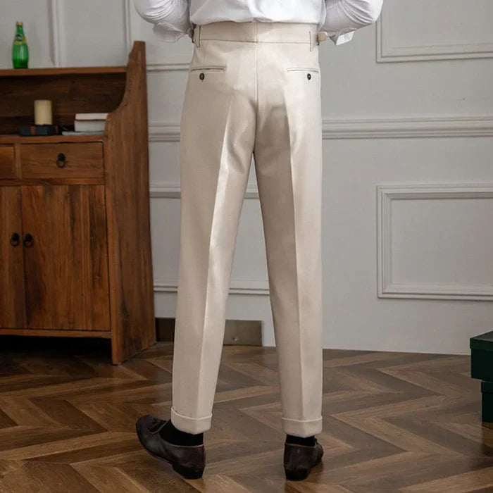 Pantalón Gurkha con trabillas LS054