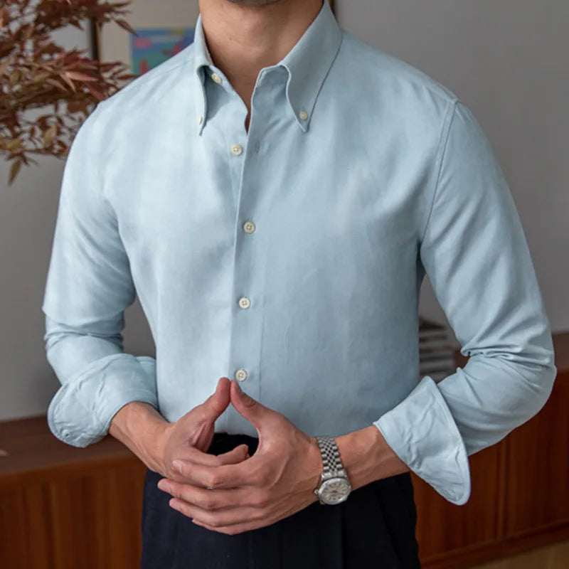 Camicia Elegante Loops LS023 da Uomo
