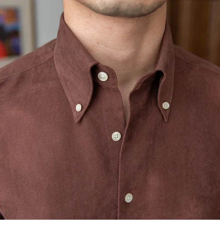 Camicia Elegante Loops LS023 da Uomo