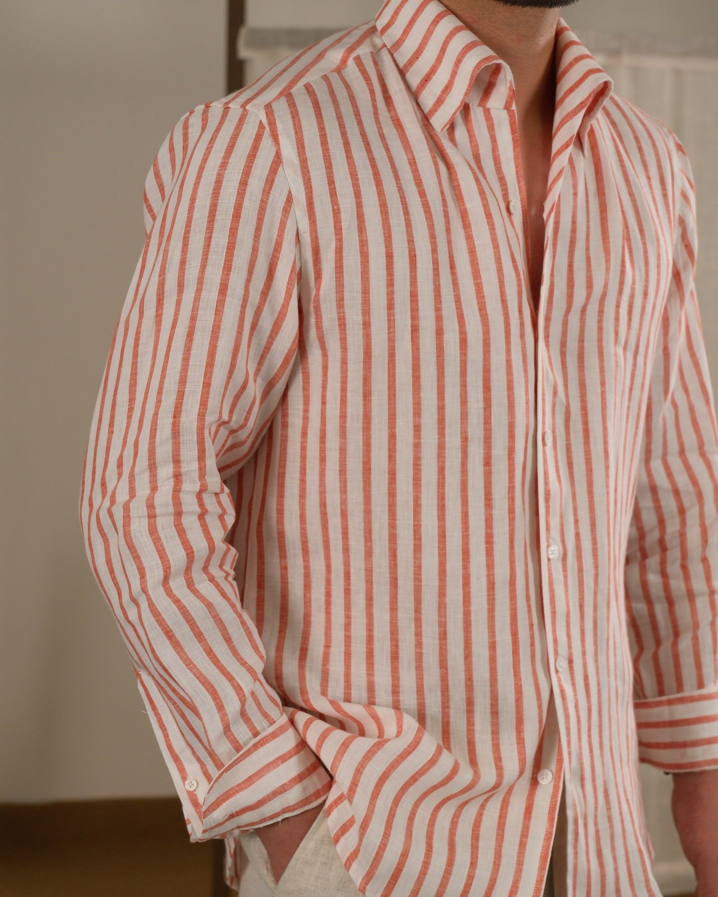 Camisa de lino Napoli