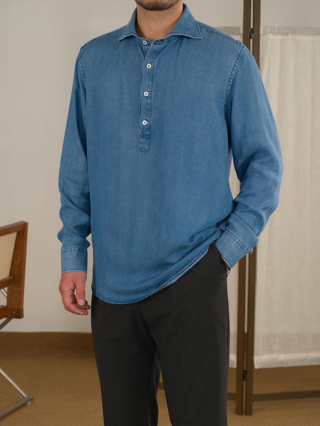 Napoli Riviera Tencel-Hemd