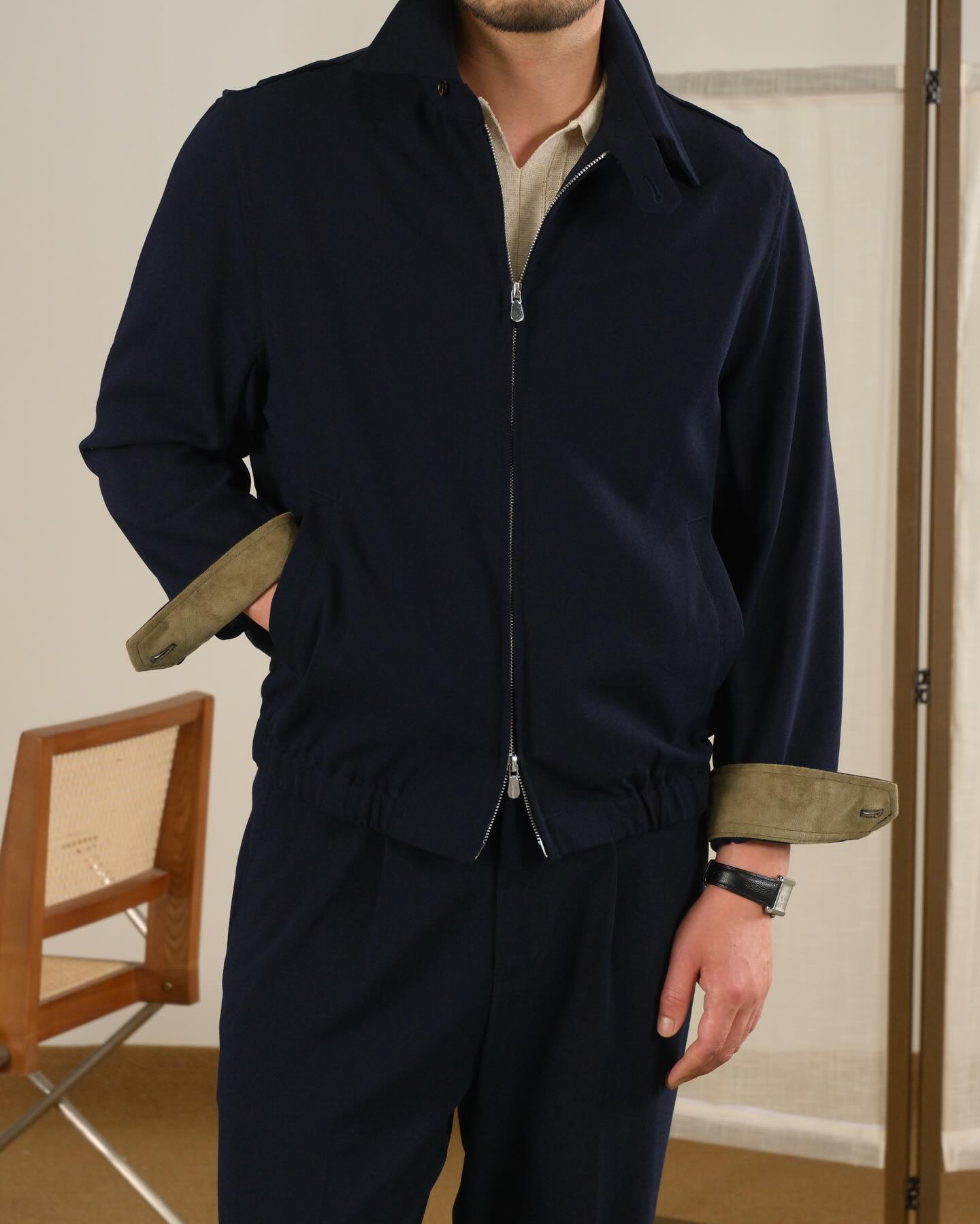 Milano Riviera Woll-Misch-Jacke