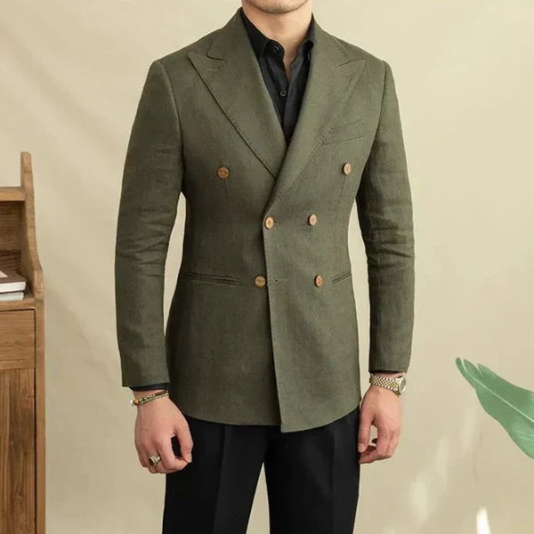 Blazer de Lino Entallado LS035