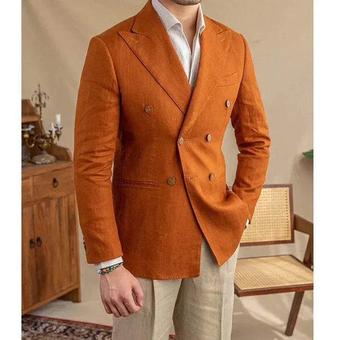 Blazer de Lino Entallado LS035