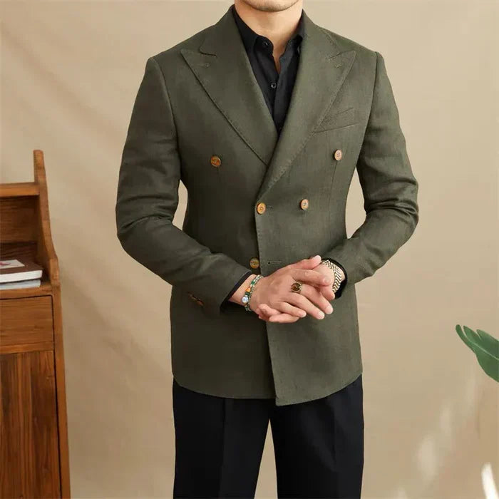 Blazer de Lino Entallado LS035