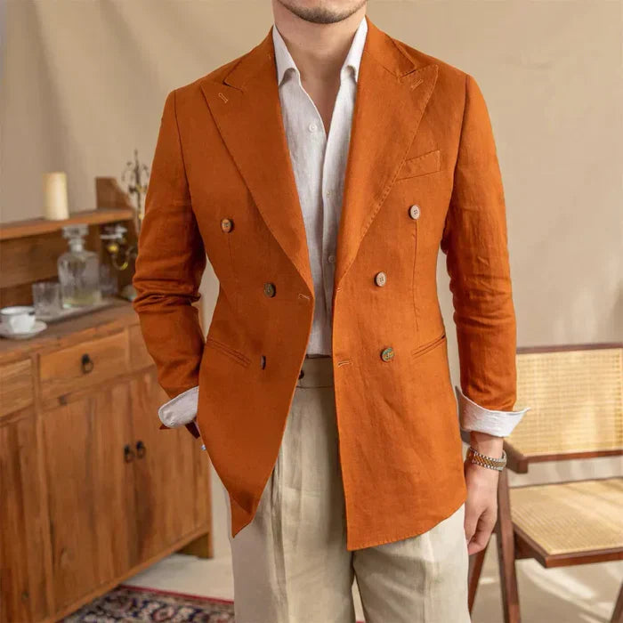 Blazer de Lino Entallado LS035