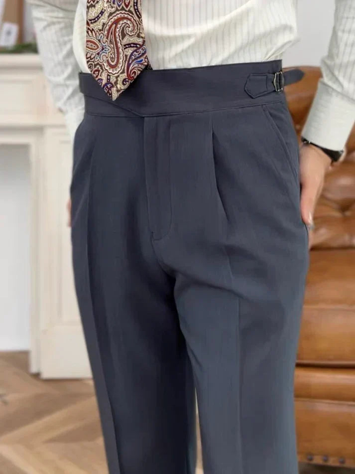 Pantalones Gurkha con trabillas LS049