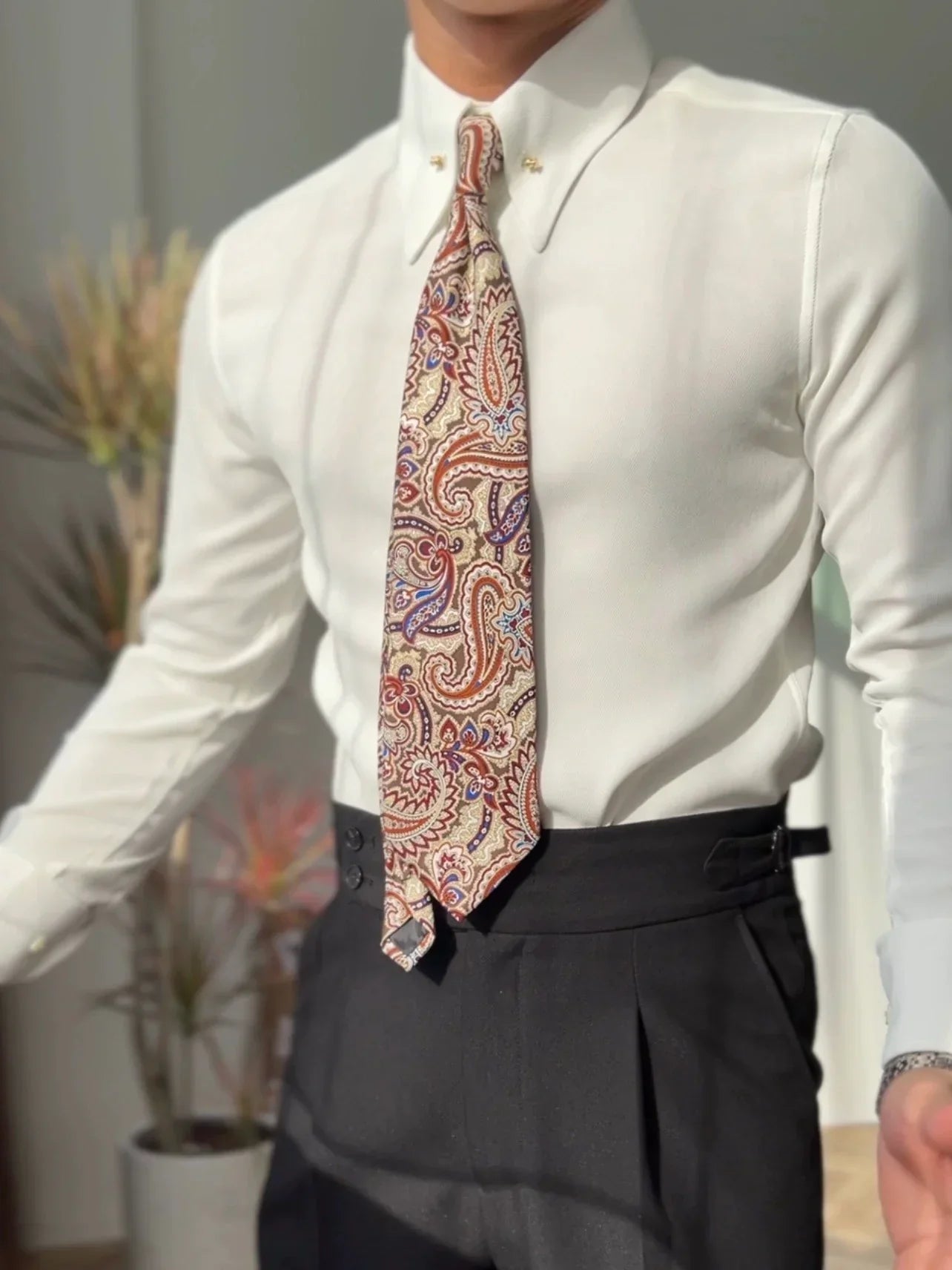 Paisley-Muster Krawatte